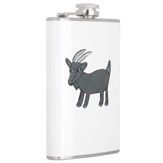 ヤギのフラスコ(8oz) フラスク (右)