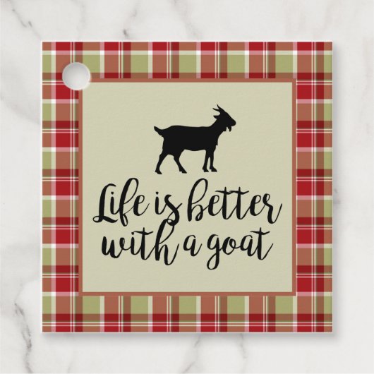 ヤギのプレイドの方が生活が良い フェイバータグ (正面)