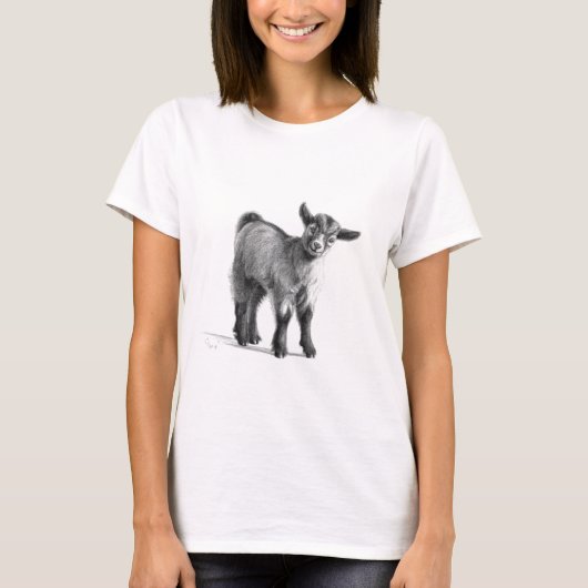 ヤギのベビーG097 Tシャツ (正面)