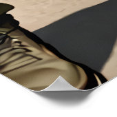 ヤギのボディガード | AIアートポスター ポスター (角)