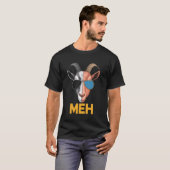 ヤギのメェ〜 おもしろ ヤギ好き 農家の贈り物 Tシャツ (正面フル)