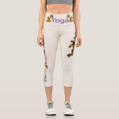 ヤギのヨガこれは事だ カプリレギンス (正面)