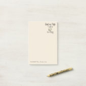 ヤギのヨガはモノだ | GetYerGoat™ ポストイット (デスク上)