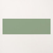 ヤギのヨガ驚くほど禅あなたのテキストを追加 ヨガマット (裏面(横))