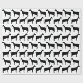 ヤギのラッピング紙（スイス/ナイジェリア矮星） ラッピングペーパー (フラット)