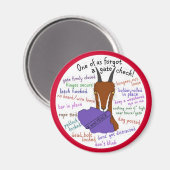 ヤギのラマンチャ、脱出トラブル マグネット (正面/裏面)