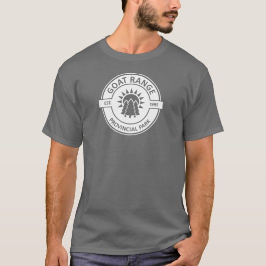 ヤギのレンジ地方公園 Tシャツ (正面)