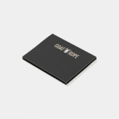 ヤギのロープヤギ飾りヤギ贈物 ポストイット (アングル)