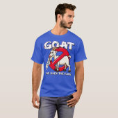 ヤギのワイシャツを恐れていませんありません。 悪態を壊して下さい Tシャツ (正面フル)