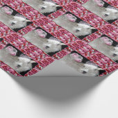 ヤギの写真のクリスマスラッピング紙の追加 ラッピングペーパー (角)