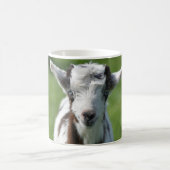 ヤギの写真 コーヒーマグカップ (中央)