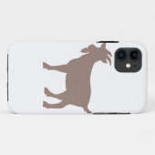 ヤギの動物の農場のシルエット Case-Mate iPhoneケース (裏面(横))