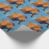 ヤギの包装紙 ラッピングペーパー (角)