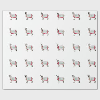 ヤギの包装紙 ラッピングペーパー