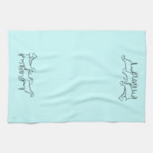 ヤギの台所タオル キッチンタオル (横)