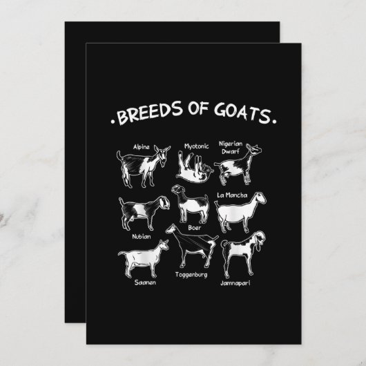 ヤギの品種農家ヤギ セーブザデート (正面/裏面)