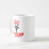 ヤギの囁くもの コーヒーマグカップ (正面左)