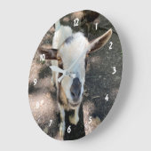 ヤギの壁時計 ラージ壁時計 (傾斜)