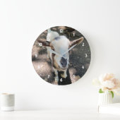 ヤギの壁時計 ラージ壁時計 (ホーム)