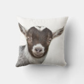 ヤギの家畜のかわいい子供部屋の写真 クッション (裏面)