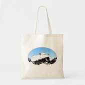 ヤギの山 トートバッグ (正面)