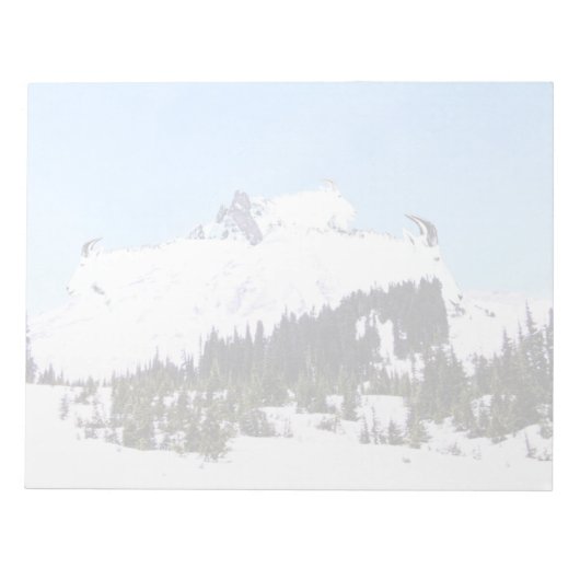 ヤギの山 ノートパッド (正面)
