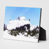 ヤギの山 フォトプラーク (側面)