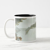 ヤギの島からのナイアガラ・フォールズ、 ツートーンマグカップ (左)