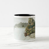 ヤギの島からのナイアガラ・フォールズ、 ツートーンマグカップ (中央)