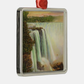 ヤギの島からの蹄鉄の滝の眺め メタルオーナメント (右)