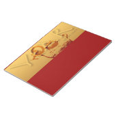 ヤギの年中国の〔占星術の〕十二宮図メモ帳 ノートパッド (アングル)