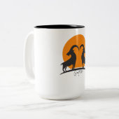 ヤギの年2027 ツートーンマグカップ (正面左)