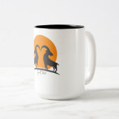 ヤギの年2027 ツートーンマグカップ (正面右)