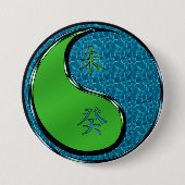 ヤギの年 缶バッジ (正面)