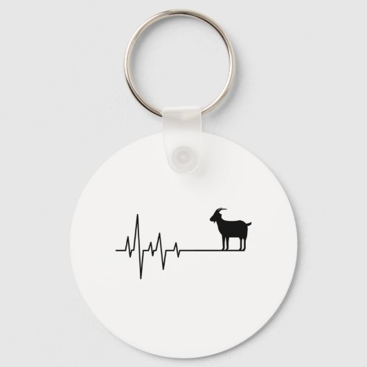 ヤギの心拍 キーホルダー (正面)
