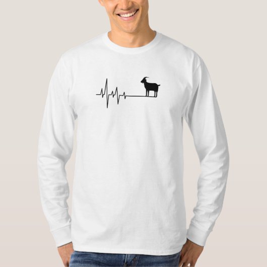 ヤギの心拍 Tシャツ (正面)