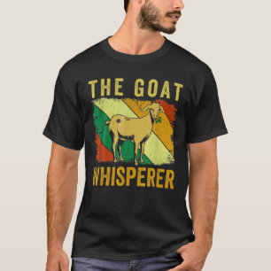 ヤギの恋人がヤギをささやく Tシャツ