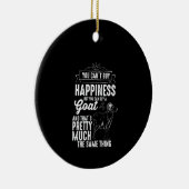 ヤギの恋人よ幸せ買ない セラミックオーナメント (右)