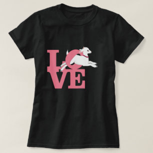 ヤギの恋人   ベビーピンクダークヤギL O V E Tシャツ