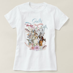 ヤギの恋人 神の大切贈り物GetYerGoat™ Tシャツ