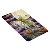 ヤギの悪魔、確かに足を踏んだスティードファンタジーハロウィーン マグネット (右側)