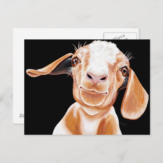 ヤギの愛 ポストカード (正面/裏面)