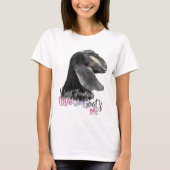 ヤギの愛 |私は単に自由な愛のベビーヤギOK T-S Tシャツ (正面)