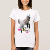 ヤギの愛 | I Just Freaking LOVEベビーヤギOK Tシャツ (正面)