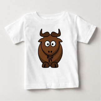 ヤギの新生児 ベビーTシャツ