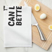 ヤギの方が良い生活をする キッチンタオル (四つ折り)