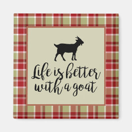 ヤギの格子磁石の方が生活が良い マグネット