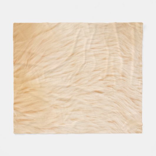 ヤギの毛の毛の動物のテクスチャ フリースブランケット (正面(横))