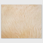 ヤギの毛の毛の動物のテクスチャ ラッピングペーパー (フラット)