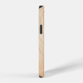 ヤギの毛皮のテクスチャー iPhoneケース (右側面)